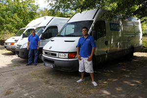 Foto: Möbeltransporte des ASPB Potsdam
